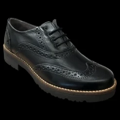 Pitillos Stringate Da Donna Nero - 10088