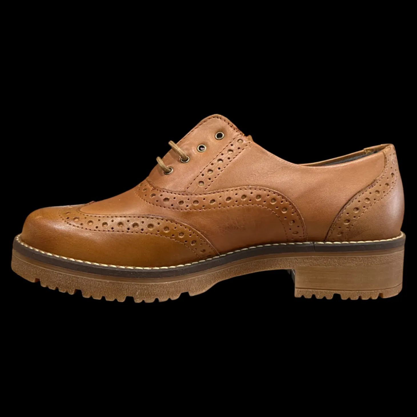 Pitillos Stringate Da Donna Cuoio - 10088