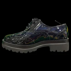 Pitillos Stringate Da Donna Nero/blu - 5362