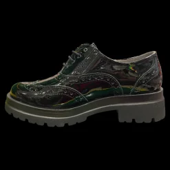 Pitillos Stringate Da Donna Nero - 5362