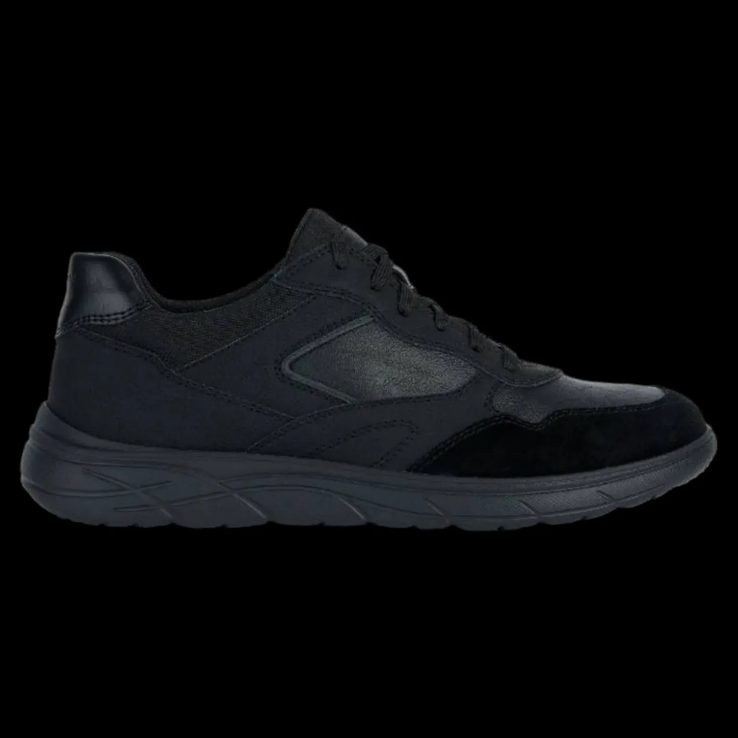 Portello Geox Sneakers Da Uomo Nero - U36E1D