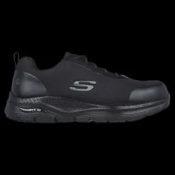 Ringstap Skechers Scarpe Anti Infortunistiche Da Uomo Nero - 200086EC