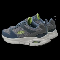 Scarpe Skechers Memory Foam Invernali Uomo, Arch Fit Blu - 232205