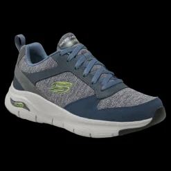 Scarpe Skechers Memory Foam Invernali Uomo, Arch Fit Blu - 232205