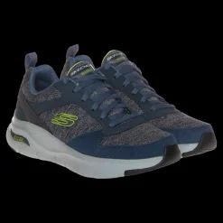 Scarpe Skechers Memory Foam Invernali Uomo, Arch Fit Blu - 232205