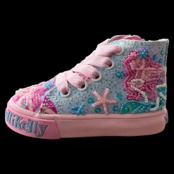 Sirenetta Lelli Kelly Sneakers Da Bambina Lked3479 Celeste - LKED3479
