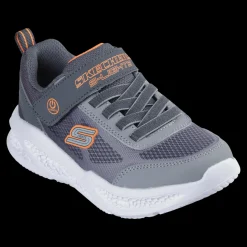 Skechers Meteor - Lights - Krendo Skechers Sneakers Da Bambino Grigio - 401495L