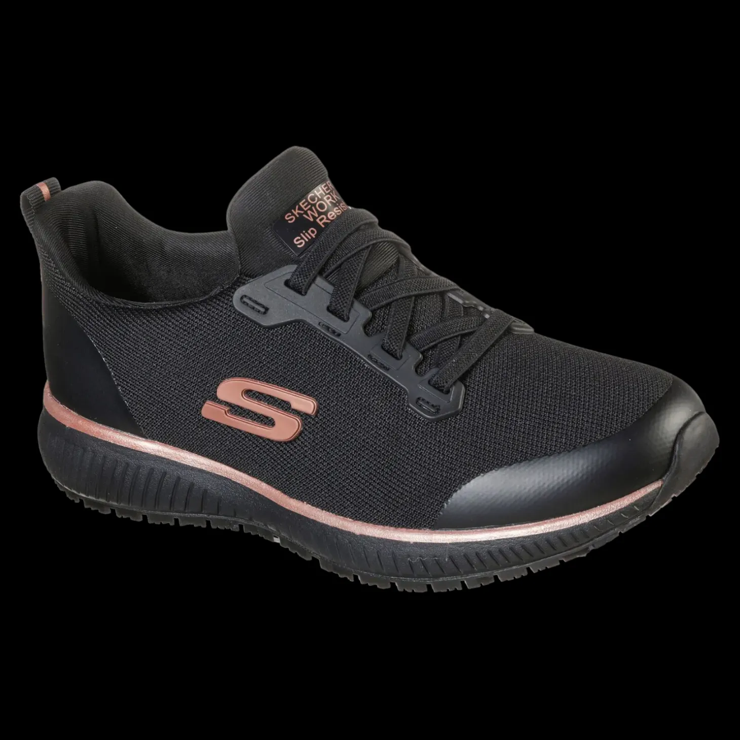 Skechers Scarpe Sportive Da Donna 77222ec Nero/bronzo - 77222EC
