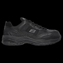 Soft Stride-grinnel Skechers Scarpe Sportive Da Uomo Nero - 77013EC