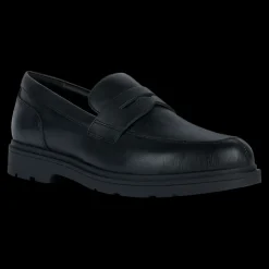 Spherica Ec1 Geox Mocassini Da Uomo Nero - U36D1A