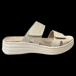 Stile Di Vita Sandali Due Fasce Da Donna 8229 Yogurt - 8229