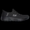 Summits - Dazzling Skechers Sneakers Da Donna Nero - 149937