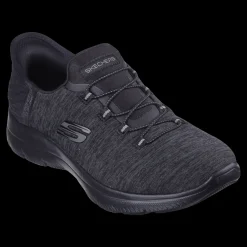 Summits - Dazzling Skechers Sneakers Da Donna Nero - 149937