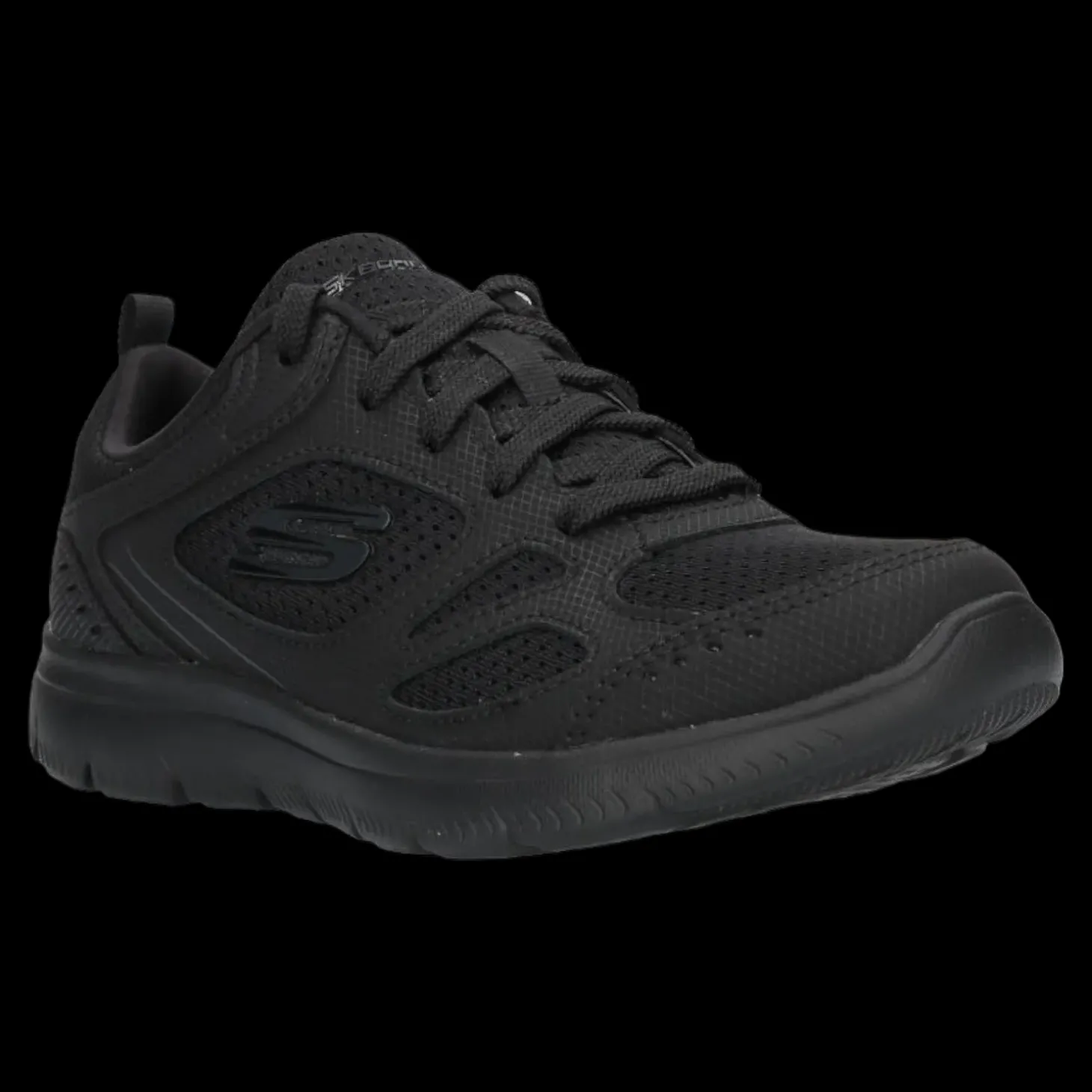 Summits - Suited Skechers Scarpe Sportive Sneakers Da Donna Nero - 12982
