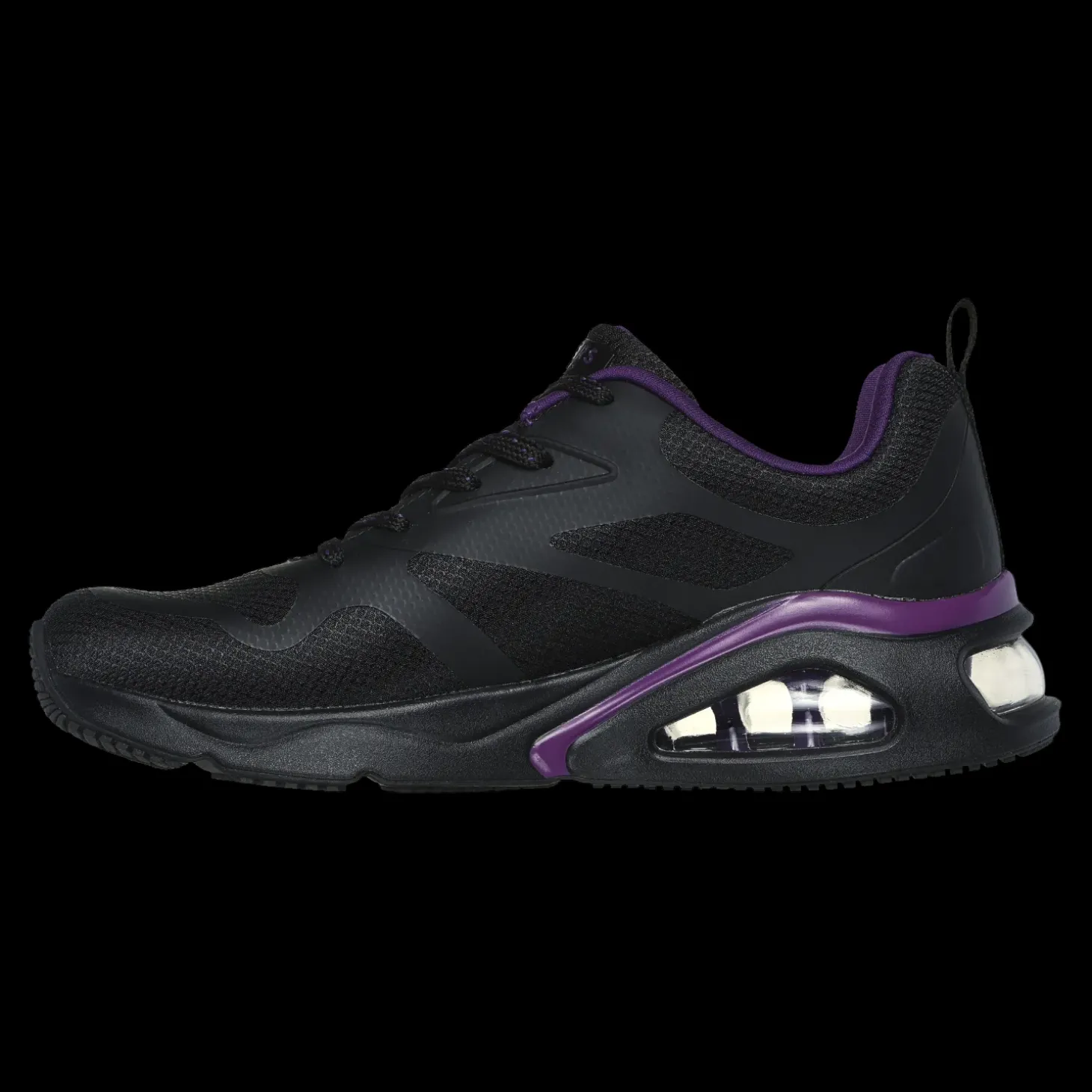 Tres Air - Modern Affair Skechers Scarpe Sportive Sneakers Da Donna Nero - 177421