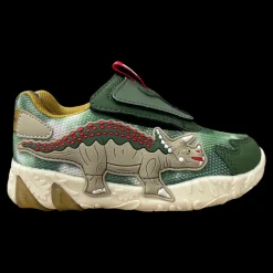 Triceratopo Bull Boys Scarpe Sportive Sneakers Da Bambino Verde - DNAL4552