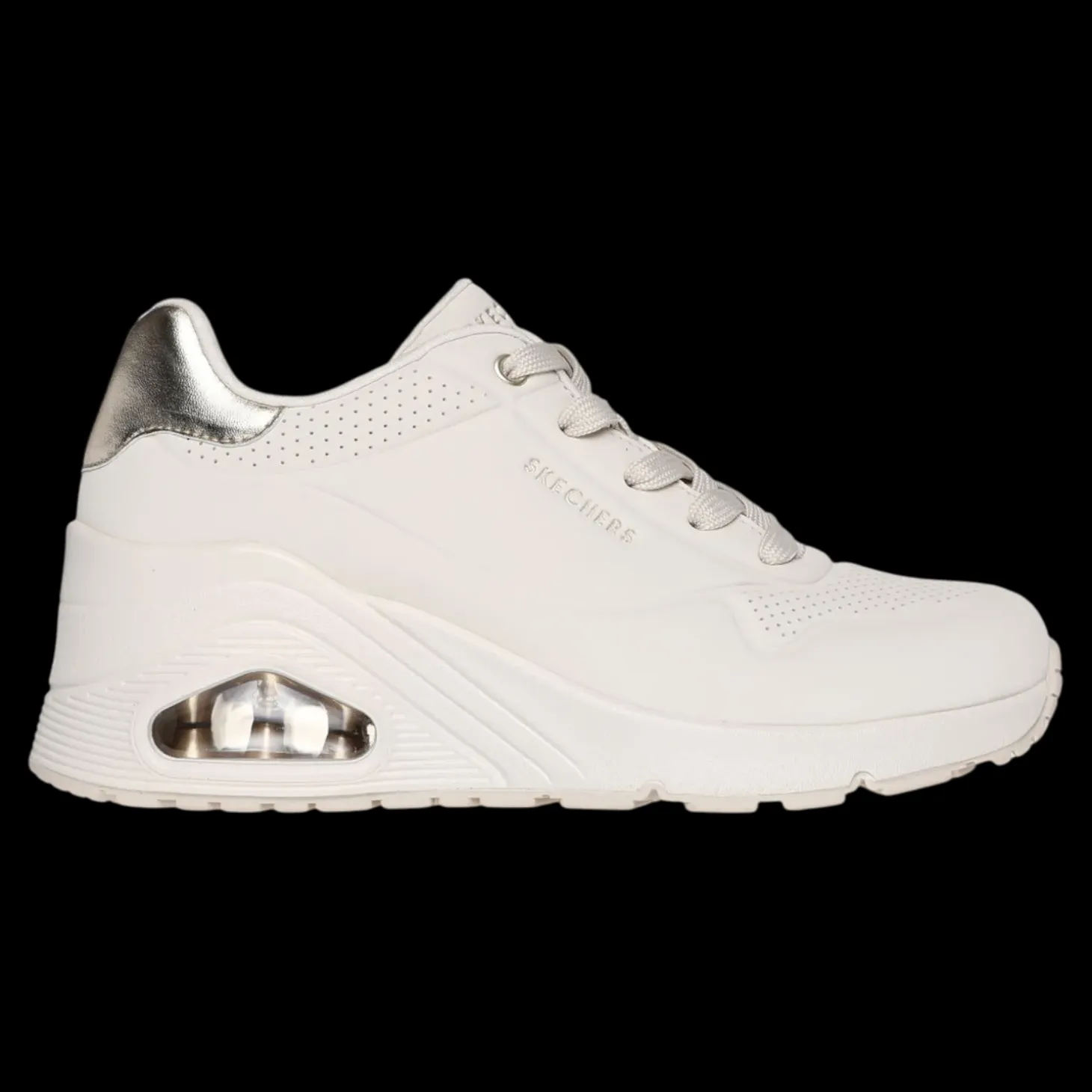 Uno Wedge Skechers Sneakers Da Donna Off White - 177520