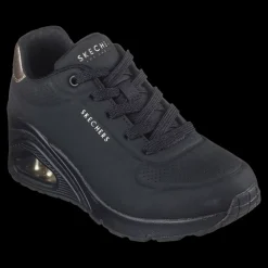 Uno Wedge Skechers Sneakers Da Donna Nero - 177520