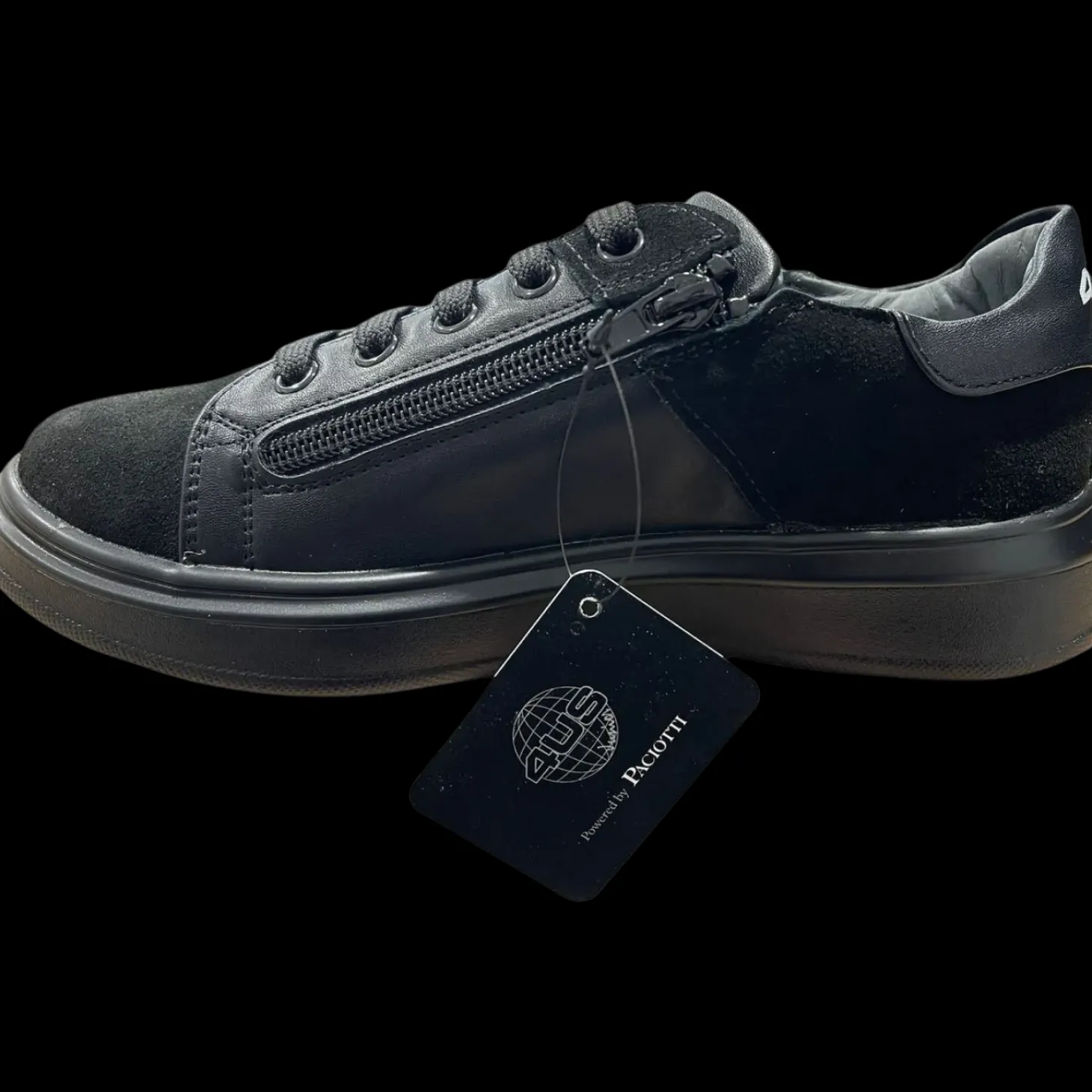 4us - Paciotti Sneakers Bambini 4u-003 Nero - 4U-003