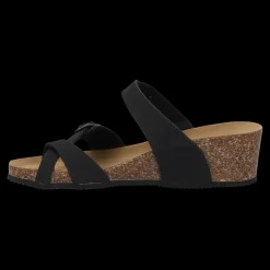 Valleverde Infradito Sandali Da Donna Nero - VG1395P