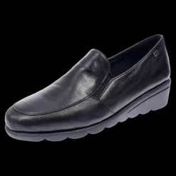 Valleverde Mocassini Con Zeppa Da Donna Nero - VS10300