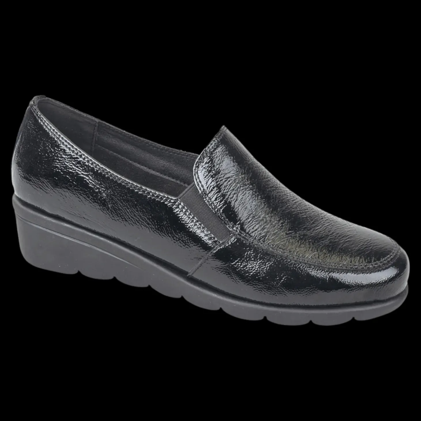 Valleverde Mocassini Da Donna Nero - VS10300A