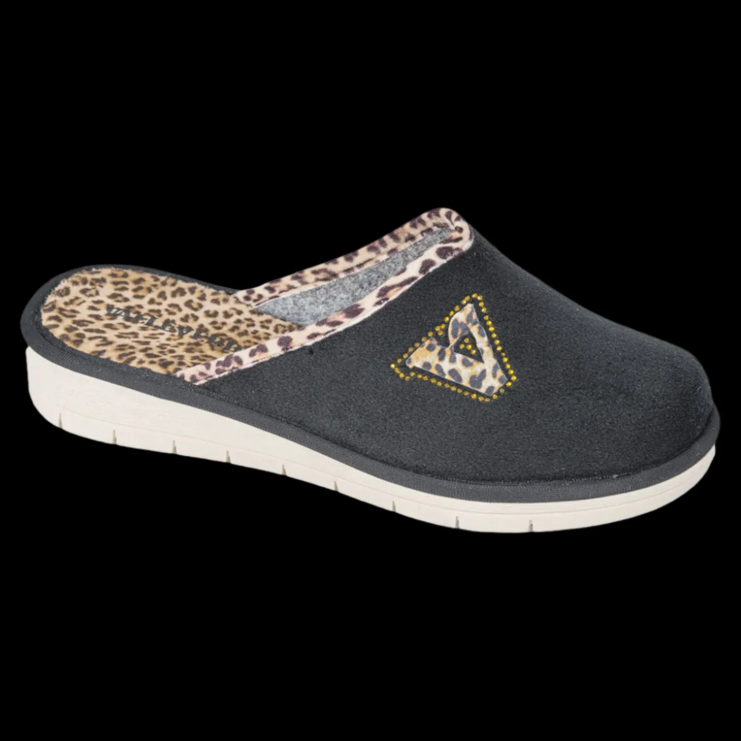 Valleverde Pantofole E Ciabatte Da Donna Nero - 58105