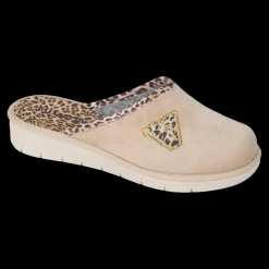 Valleverde Pantofole E Ciabatte Da Donna Beige - 58105