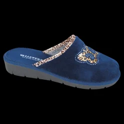 Valleverde Pantofole E Ciabatte Da Donna Blu - 58100