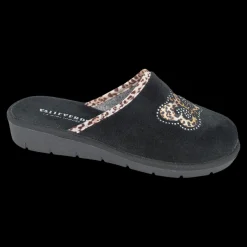 Valleverde Pantofole E Ciabatte Da Donna Nero - 58100