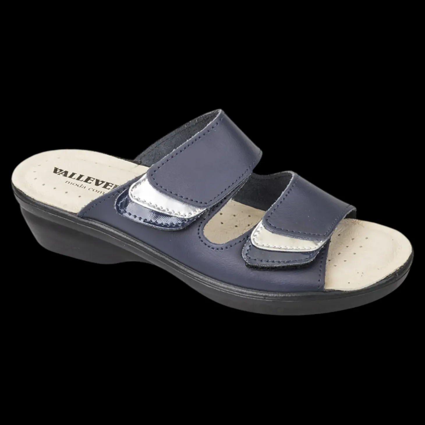 Valleverde Pantofole E Ciabatte Da Donna Blu - 25315