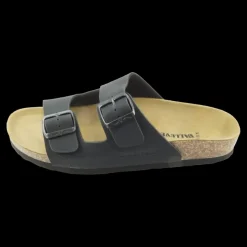 Valleverde Sandali Due Fasce Da Uomo Vg9900 Nero - VG9900