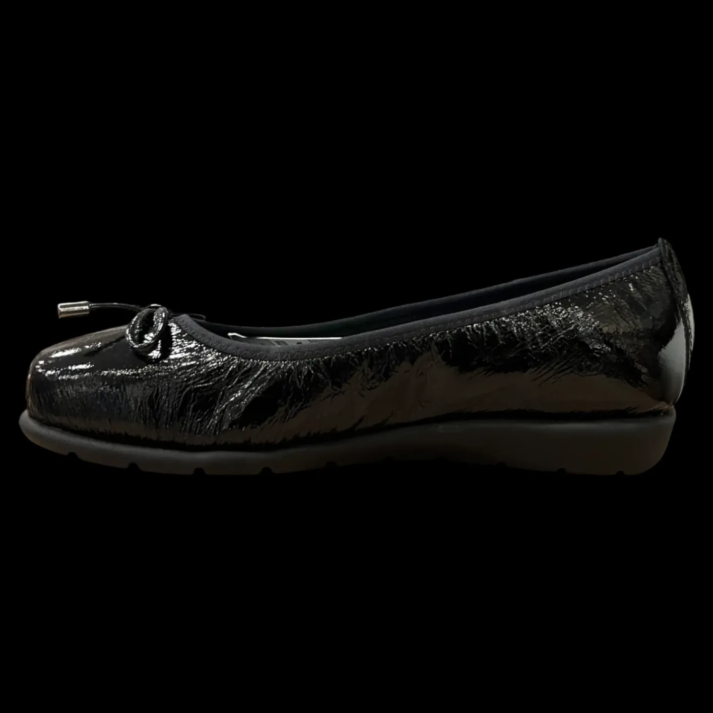 Walk Dream Ballerine Da Donna Vernice Nero - W6629-01