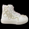 Zahra Lelli Kelly Sneakers Da Bambina Bianco - LKED4170